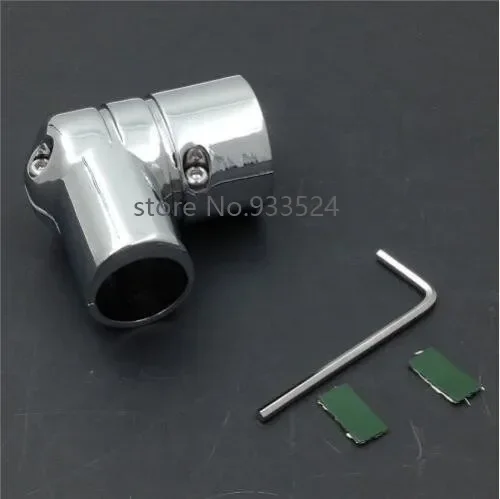 Chrome Motorcycle EFI Fuel Line Fitting Cover For Harley Touring Dyna FXDI Electra Supe Road Glide