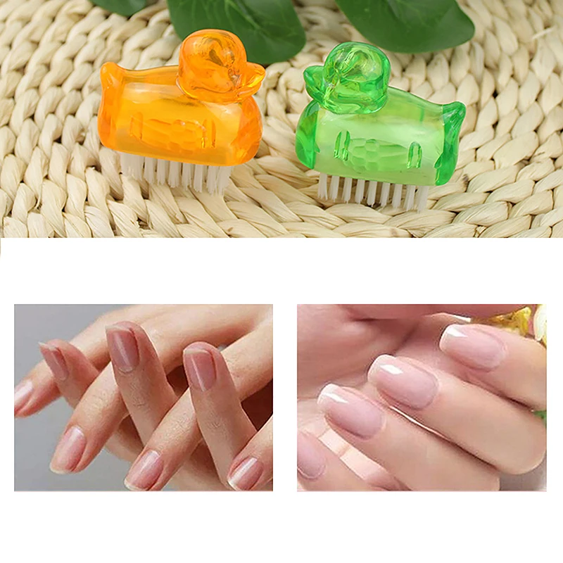 Animal Nail Brush Nail Art Manicure Pedicure Soft Remove Dust Plastic Cleaning Nail Brushes File Collar Brush Tools Set Salon