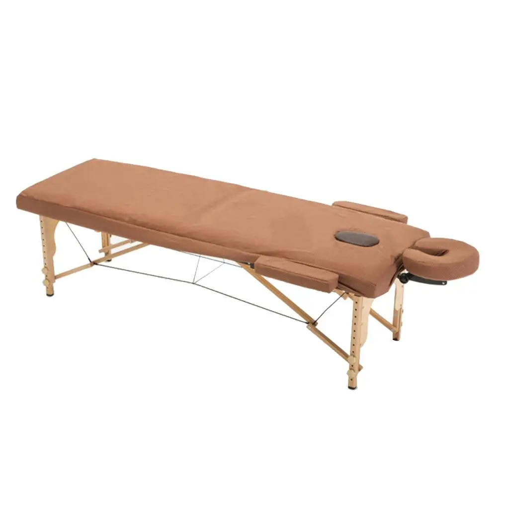 Cotton Massage Bed Cover Fitted Sheet Face Pillow Hand Cover Reusable Washable Spa Table Set for Facials