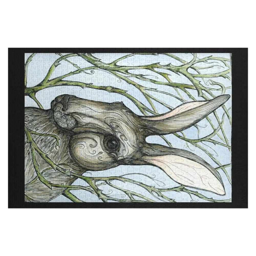 

Hare among the Thorns Jigsaw Puzzle Baby Toy Customizable Child Gift Puzzle