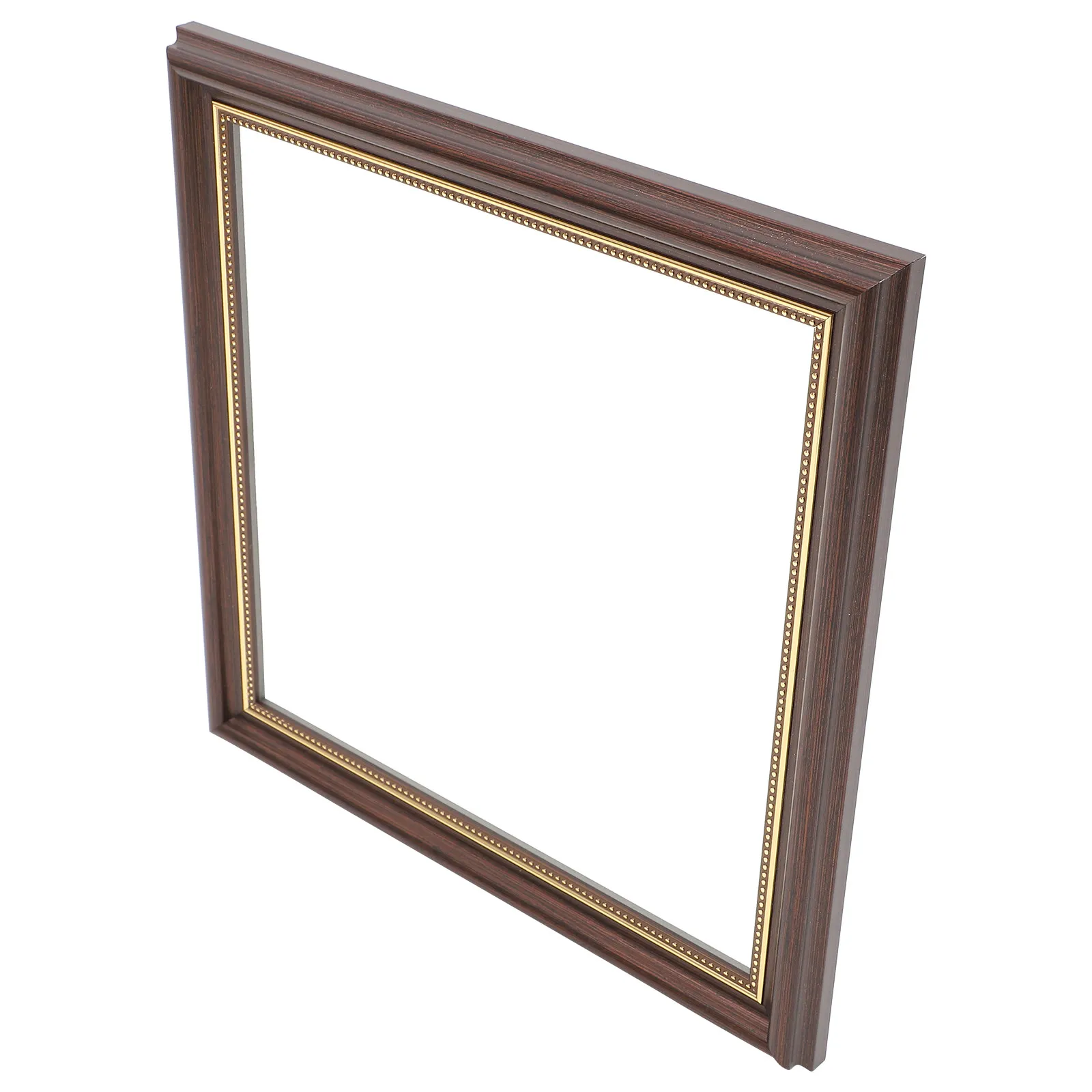 Vintage Resin Floating Frame for Canvas Display