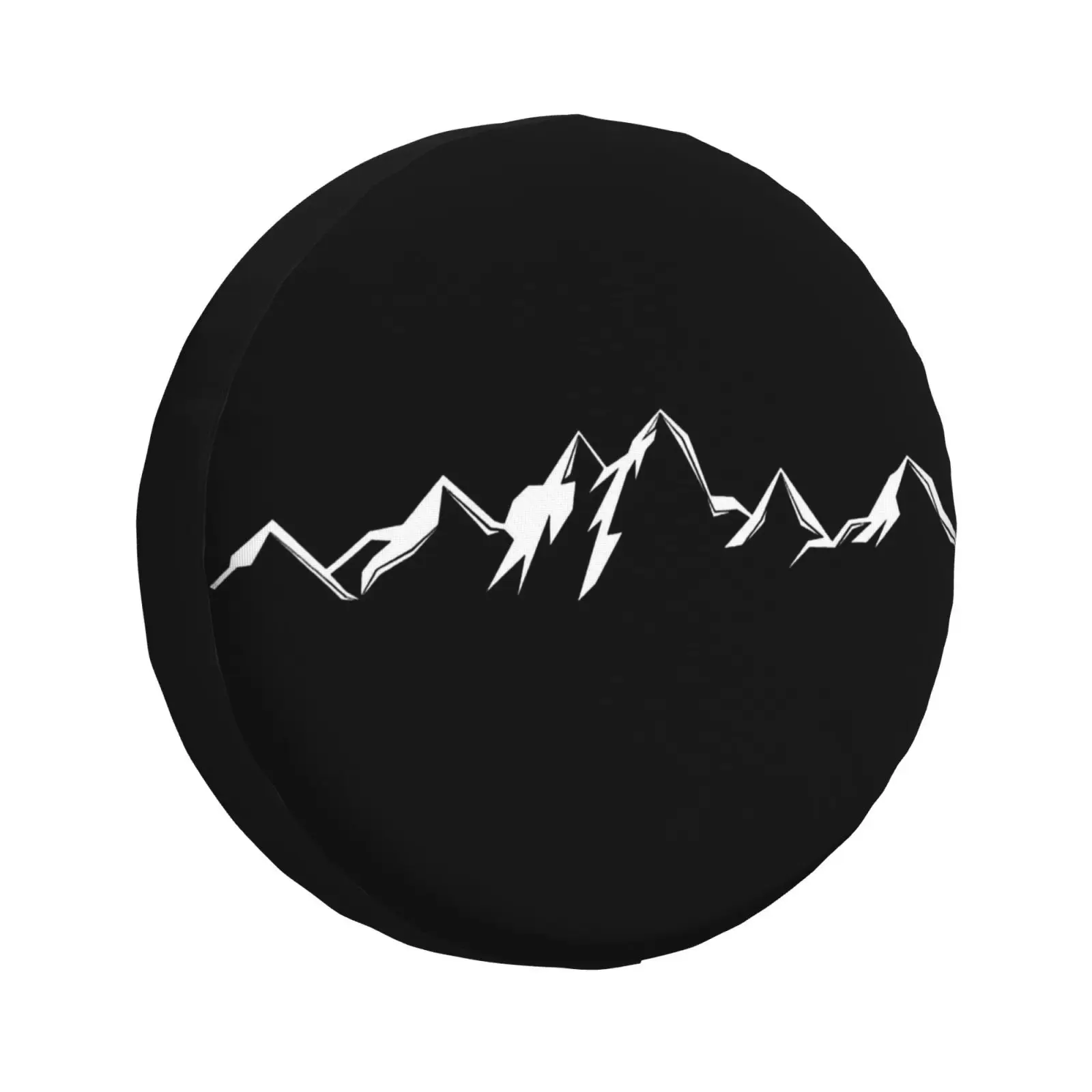 

Custom Mountains Spare Tire Cover for Mitsubishi Jeep RV SUV Camper Nautical Car Wheel Protector Covers 14" 15" 16" 17" Inch