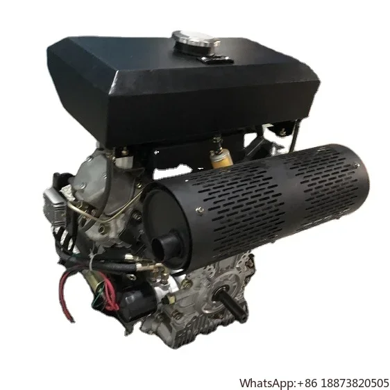 

Brand New Air Cooled 2 Cylinders Diesel Engine 2V88