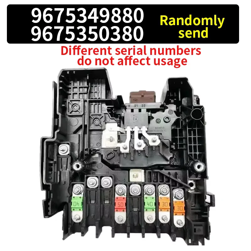 9675350380 9675349880 for Peugeot 308S 308 408 3008 5008 Citroen C4 Picasso second generation battery manager PROTECTION UNIT