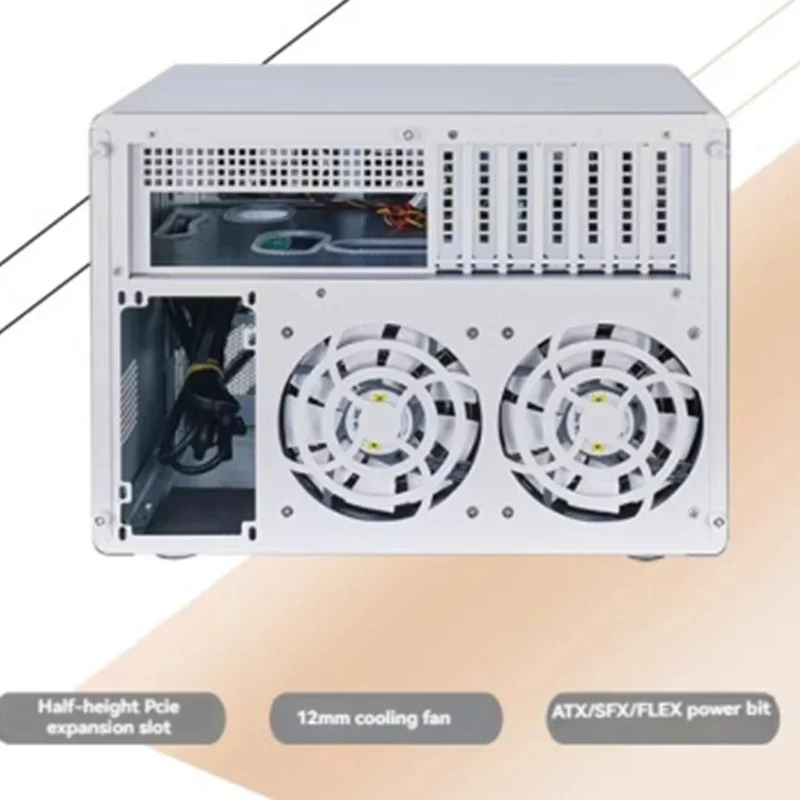 Upgrade Disk Storage Server Half-height PCIE Card Slot ATX Mainboard ATX Power Hot-swappable Chassis