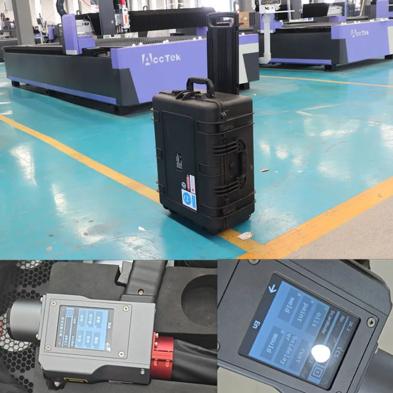 

Pulsed Mopa Luggage Portable 500w Pulse Fiber Laser Cleaning Machines for Epoxy Paint Remove