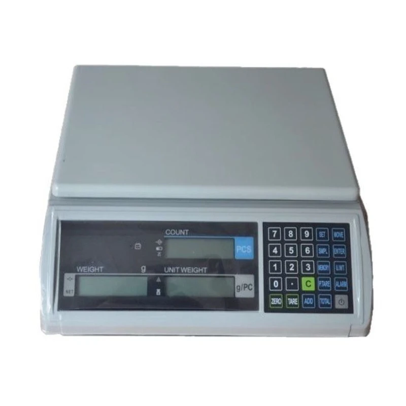 

Counting scale EC-15 15kg/0.5g stainless steel countertop, hardware accessories counting
