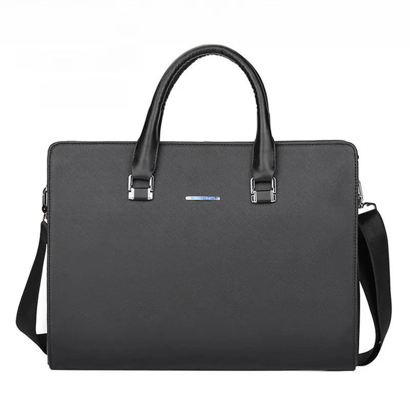 New men's bag, business briefcase, fashionable men's one shoulder diagonal cross casual computer bag