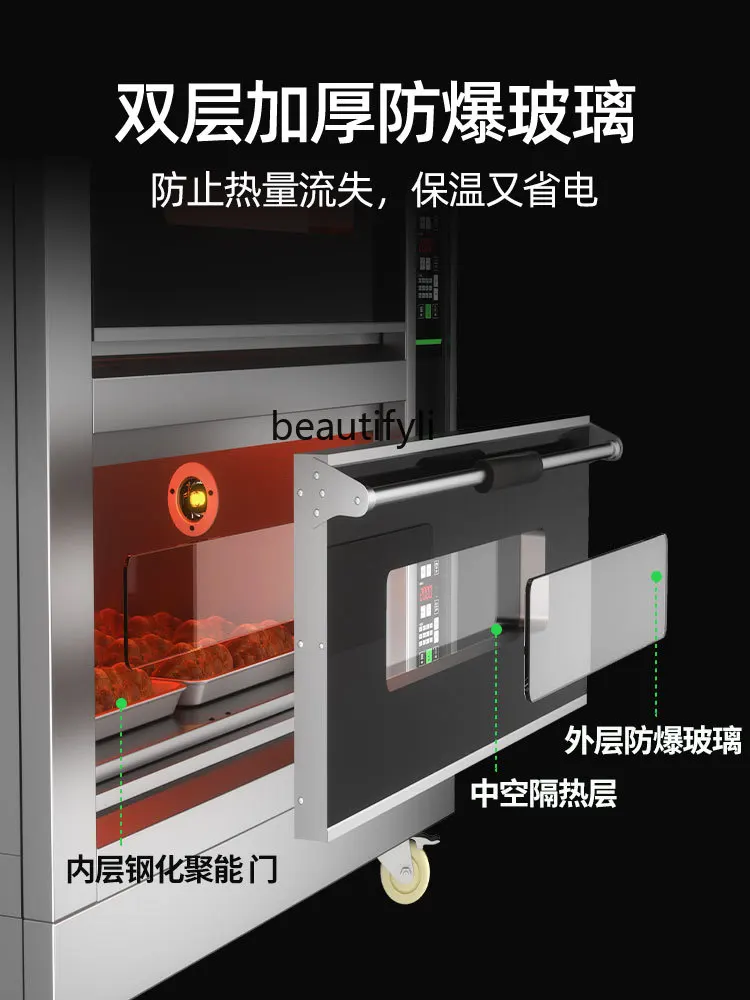 فرن كهربائي متعدد الوظائف ، سعة كبيرة ، تجاري ، خبز ، كيك ، بيتزا ، خبز ، فرن غاز