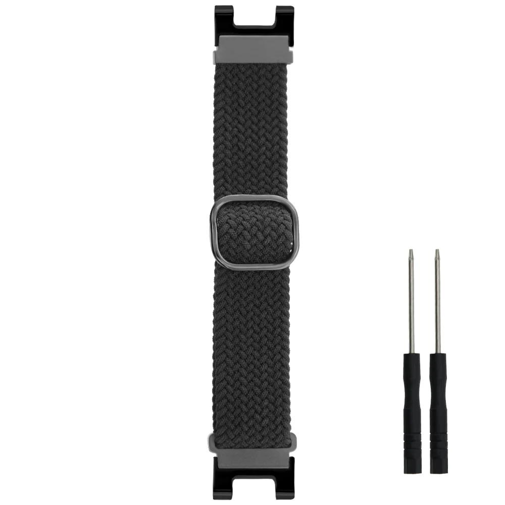 

Nylon Woven Elastic Watch Strap For Amazfit Watch T-rex 1/2/3 Quick Release Fashion Soft Replacement Adjustable Smart Watch Band