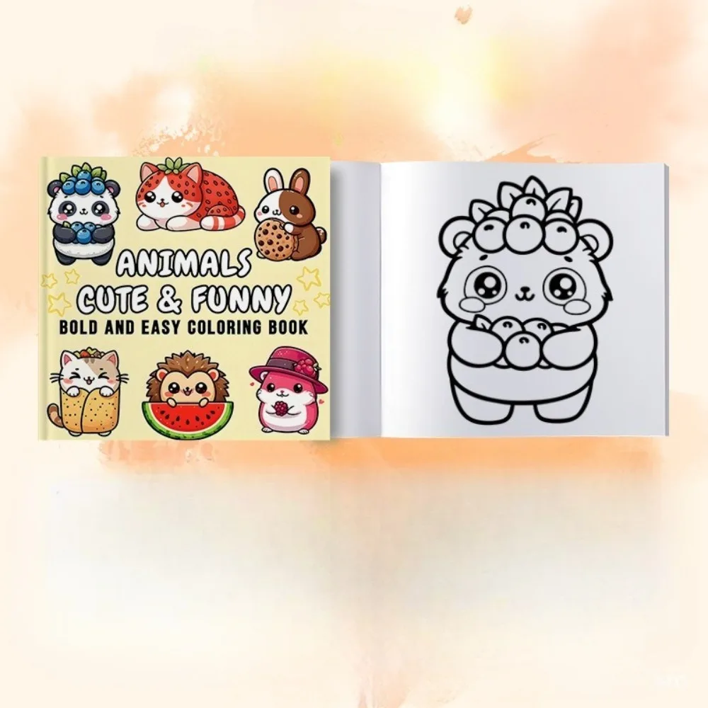 Professional Hand Painted Coloring Book Premium Paper Adult Stress Relief Art Creation Focused Practice Enlightenment