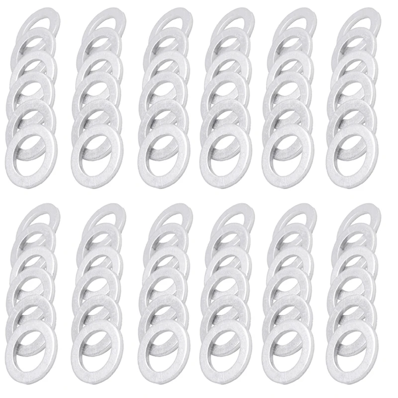 100Pcs 94109-12000 Oil Drain Plug Crush Washers 14Mm For Honda Odyssey Accord Civic Crv Acuraa Mdx TL 9410912000