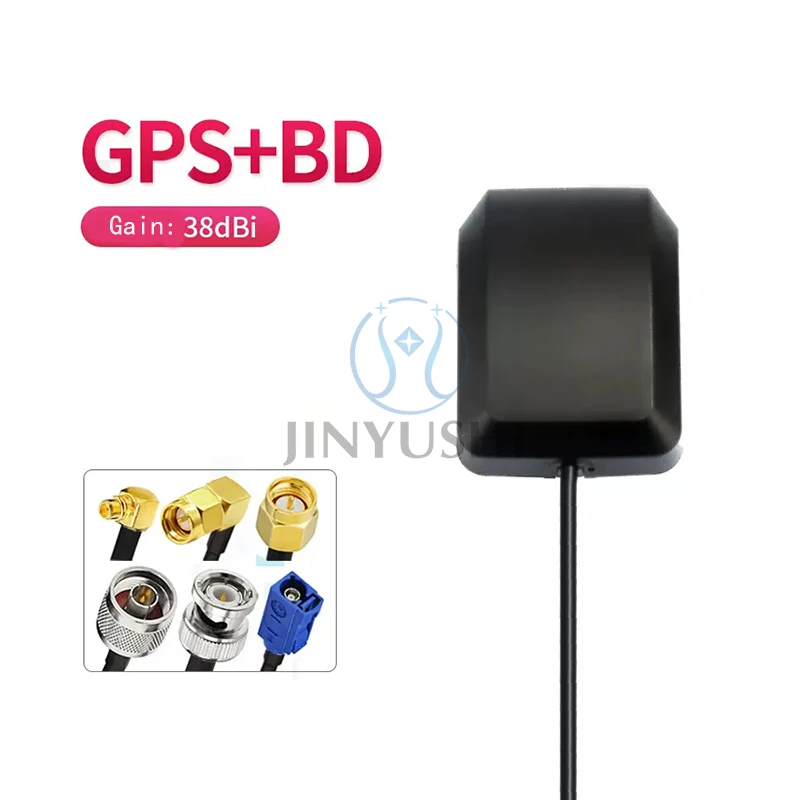 EM5038 3m Cable GPS Beidou Antenna External Car GPS Receiver Signal Amplifier SMA BNC TNC MCX MMCX Magnetic 1575.42Mhz Antenna