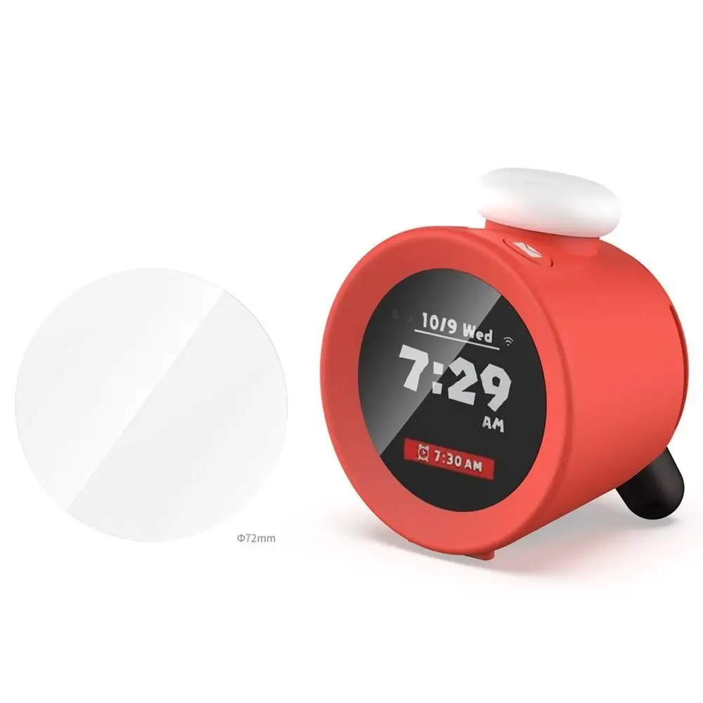 ป้องกันลายนิ้วมือป้องกันหน้าจอ Anti-Bubble HD กระจกนิรภัย Anti-Scratch ป้องกันฟิล์มสําหรับ Nintendo Sound Clock