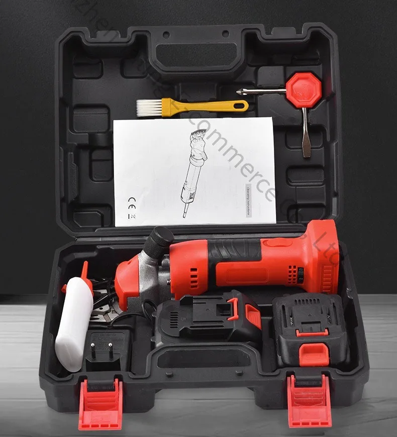 

Электрическая машинка для стрижки шерсти на литиевой батарее 24В, электрические ножницы для стрижки, электрический триммер для шерсти