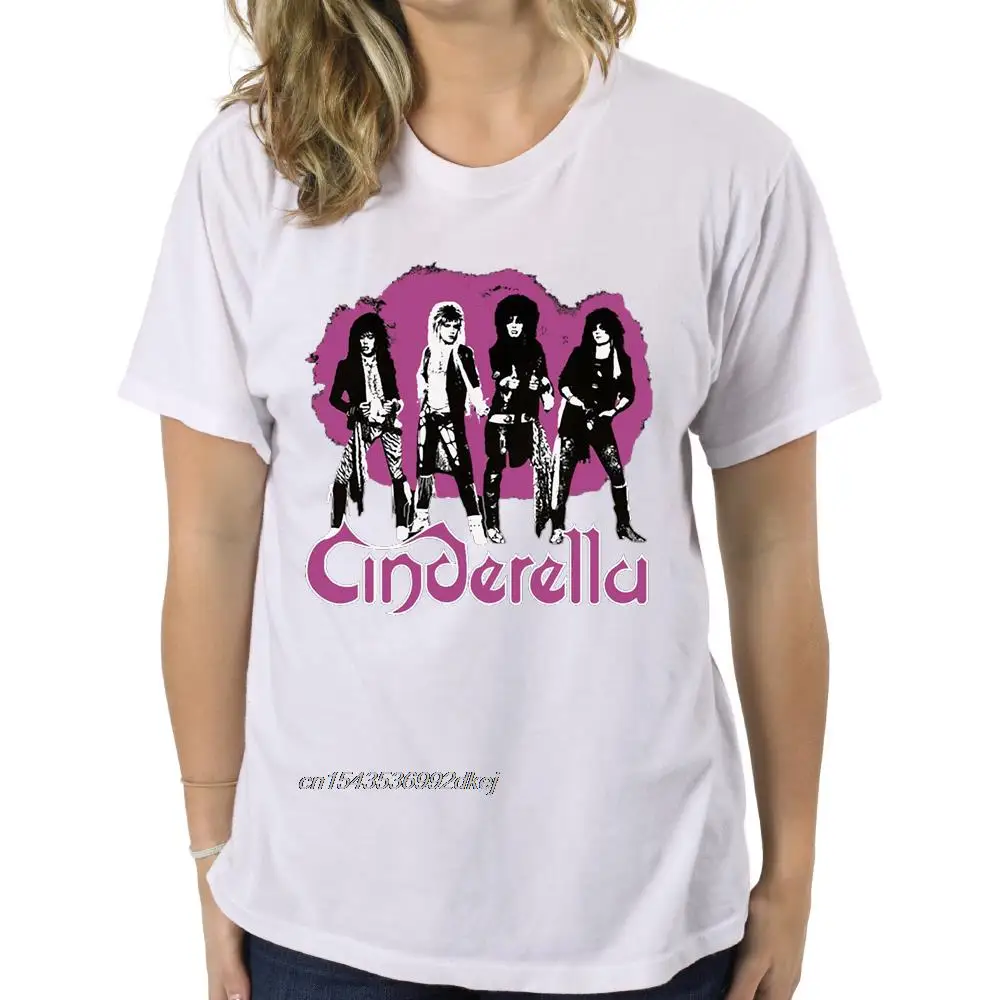 New Hot Band Cinderella T-shirt Womens Style