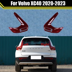 For Volvo XC40 2020-2023 Car Rear Taillight Shell Brake Lights Shell Replace Auto Rear Shell Cover Mask Lampshade