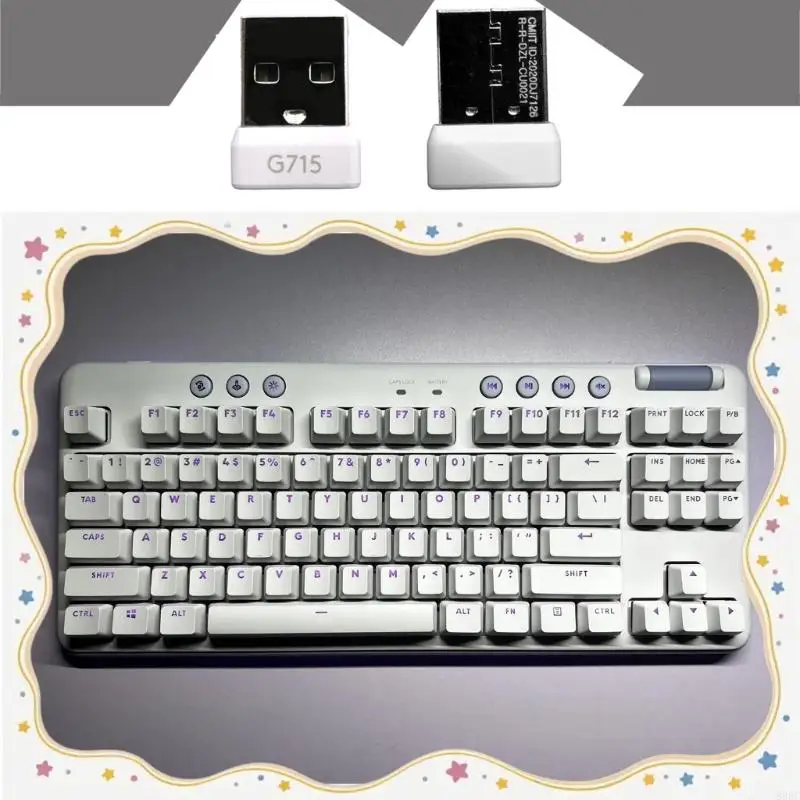 

Беспроводной USB-приемник 2,4 ГГц для механических клавиатур G715, USB-адаптер 896C