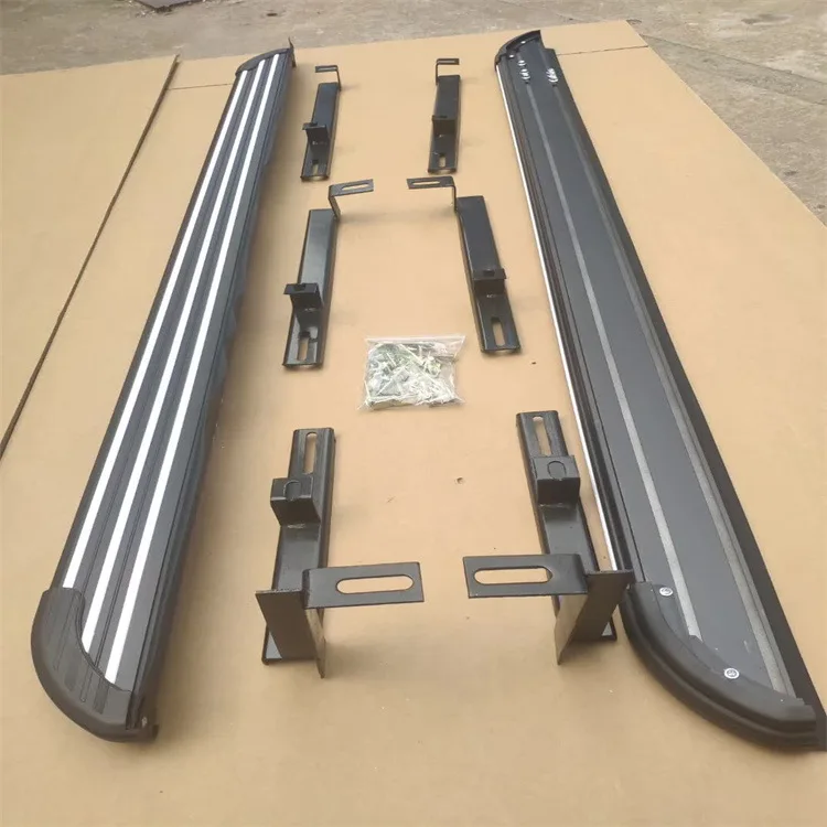 For Black Ph antom Black Charm Universal Side Running Boards Fit V W Tigu an L Geely Ho nda Toy ota SUV Side Steps