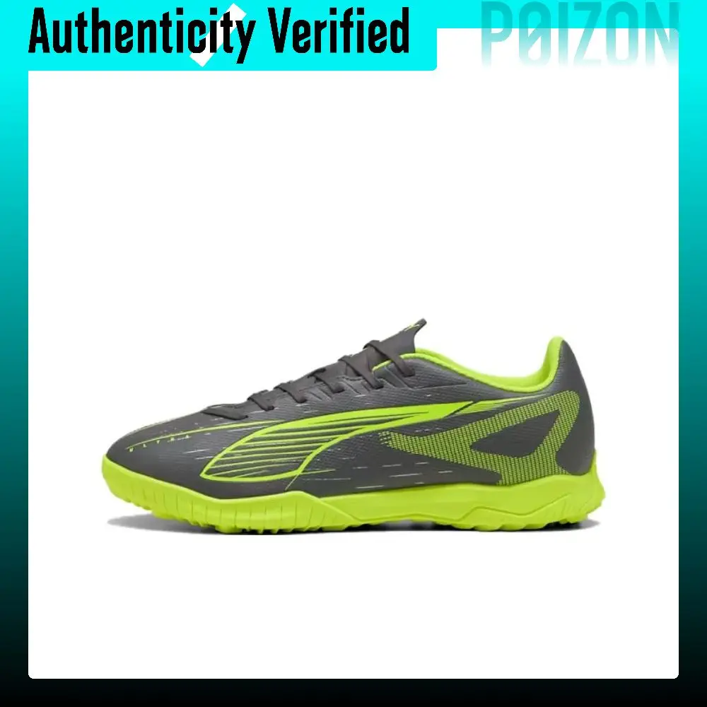 PUMA Ultra 5 Play TT Turf Natural Grass Abrasion Resistant Soccer Shoes Unisex Black 108331-03