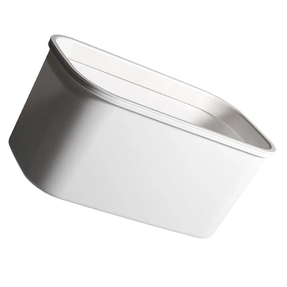

Wall Mount Trash Can Thickened Plastic Strong Fall Resistant Creative Design Wall Hanging Easy Installation Save Space