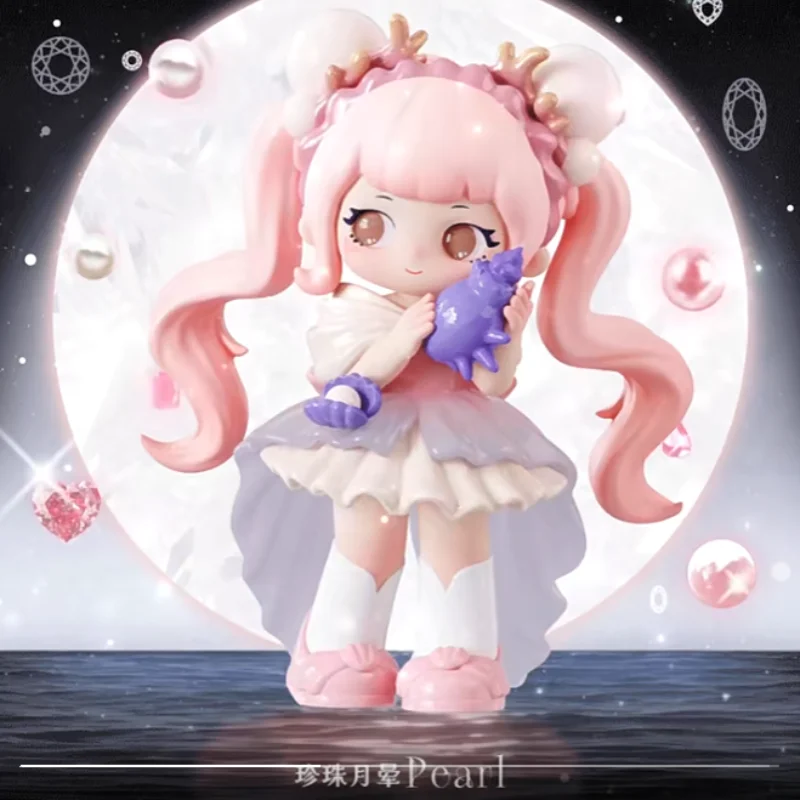 

Authentic Sparkling Gemstone Series Blind Box Trendy Handmade Cute Doll Desktop Cabinet Decoration Birthday Gift