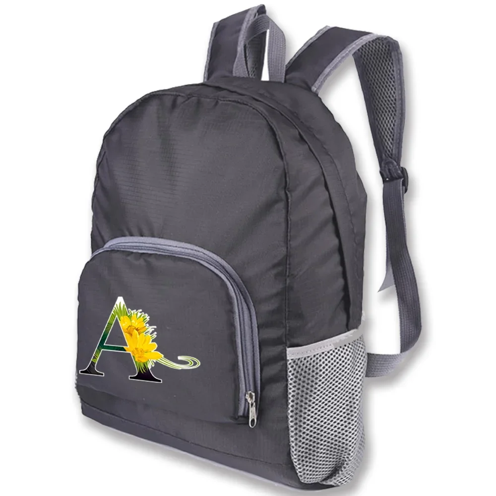 Ốp Lưng 2022 Nam Gọn Nhẹ Có Thể Gập Lại Đi Bộ Đường Dài Leo Núi Di Động Thể Thao Daypack Nữ Du Lịch Hoa Màu In Hình Ba Lô