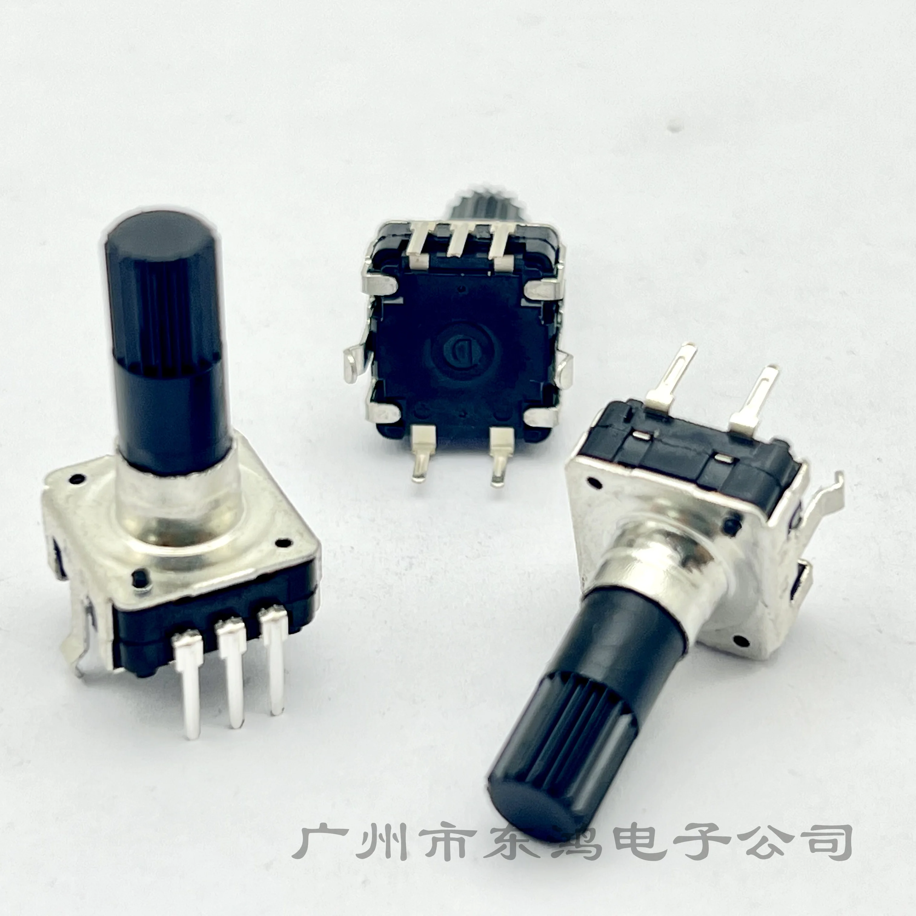 1 PCS FUHUA FD EC12 ENCODER WITH PUSH-TO-SWITCH MIXER SPECIAL ACCESSORIES, SHAFT LENGTH 18MM, WITH FEEL