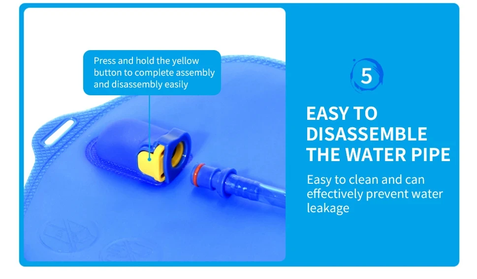 Outdoor Survival Water Filter Straw with Gravity Water Bag Filtration System Portable Water Purifier Emergency Accessories