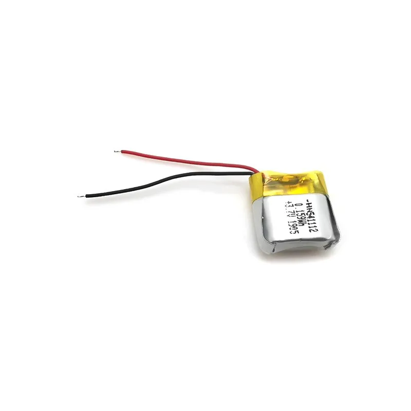 Smart Bluetooth headset rechargeable lithium battery 40mAh mAh small polymer lithium battery can be brand new