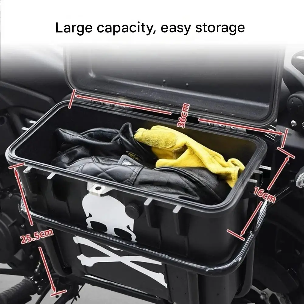 صندوق جانبي مزيل 500 صندوق تخزين مقاوم للماء عتيق على جانبي مزيل قوس صندوق السيارة 500 500 مزيل