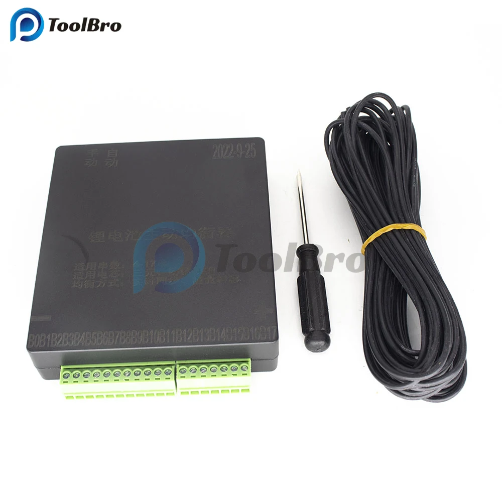 4S-17S Li ion Lifepo4 10A Active Balancer Electric Vehicle RV Energy Storage Lithium Battery BMS Equalizer