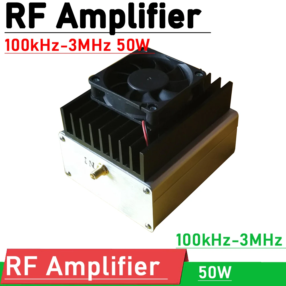 Imagem -02 - Amplificador de Potência Linear hf Médio Onda Longa Tpms sem Fio de Carregamento Amplificador de Sinal Ham Rádio Amp 100khz3mhz 50w rf