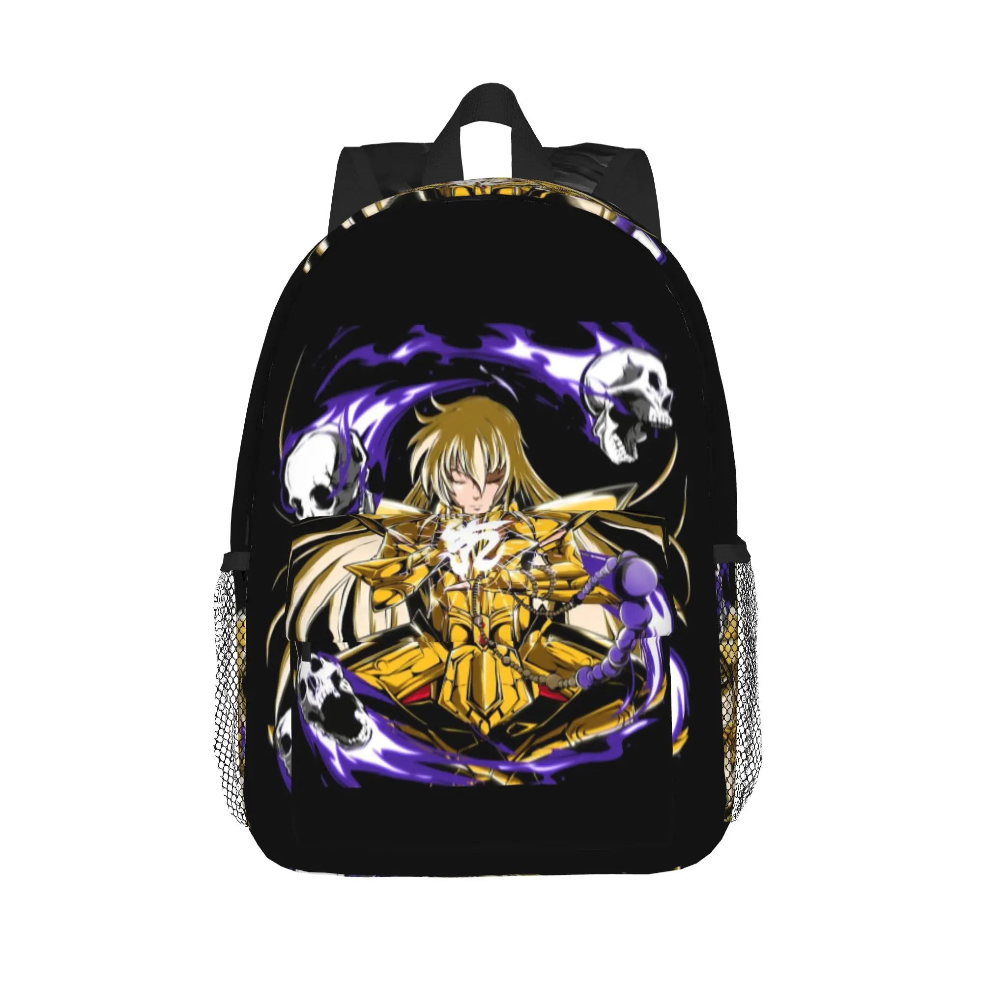 Knights Of The Zodiac Saint Seiya  Backpack Hot Sale Daypack Boys Girls BookBag Shoulder Bags for Men Women School Bag