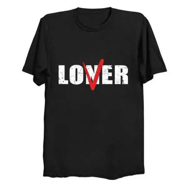 

Edgy “Loner/Lover” Statement Tee