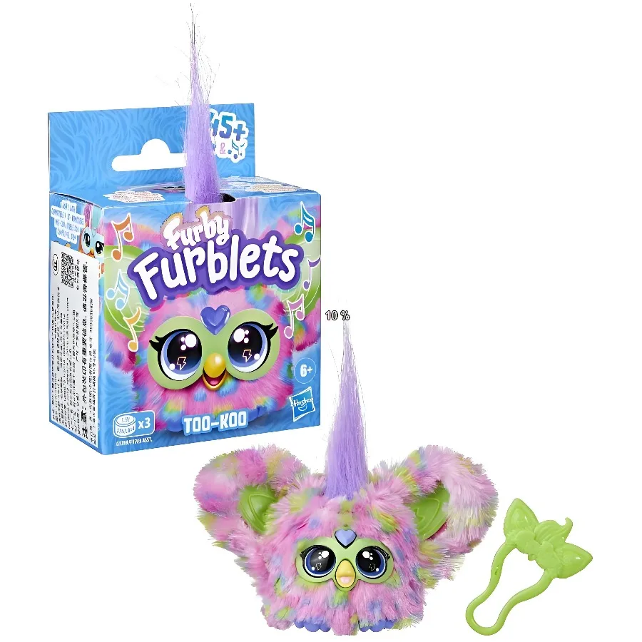 Juguetes calientes Hasbro Furby Kawaii muñeco electrónico de peluche cantar Anime dibujos animados regalo de cumpleaños chico juguetes para amigos niño niña Anime Merch