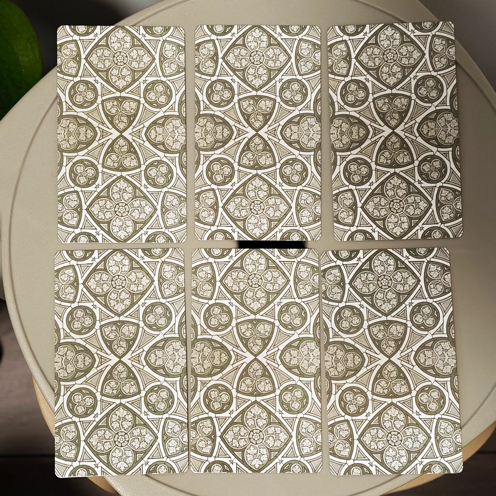 El Tarot De Marsella (الطبعة الإسبانية) 78 قطعة بطاقات التارو 10.3*6 سم استنادًا على نظام Marseille #2