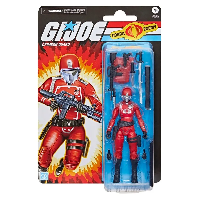 【In Stock】 Hasbro G.I. Joe Classified Series Retro Cardback Crimson Guard 6-Inch Action Soldier Figure Model Toys
