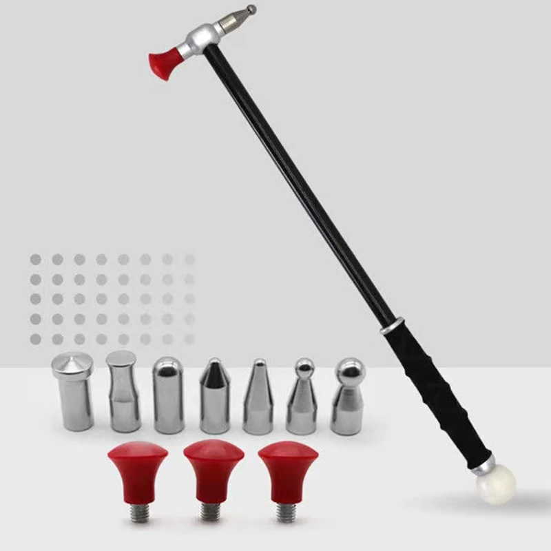 1PCS Paintless Removal Hammer Tap Down with 6 Heads