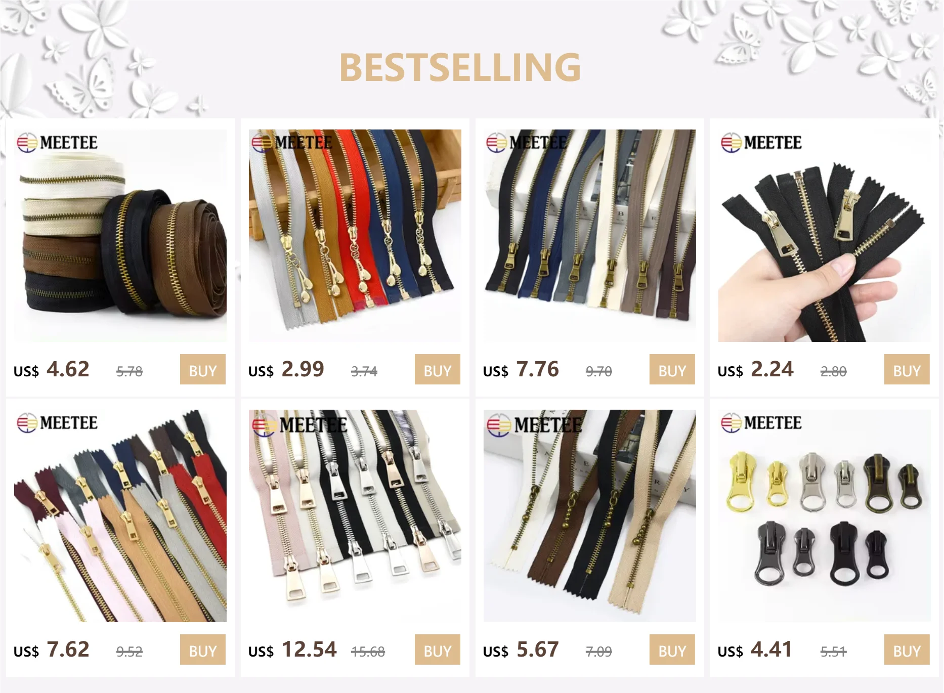 5/10/20 Stück 12–40 cm 3 # Metall-Reißverschluss für Jacke, automatische Verriegelung, Reißverschlüsse, Reparaturtasche, eng anliegend, Reißverschluss, Reißverschlüsse, Ersatz-Nähset – Detail 1