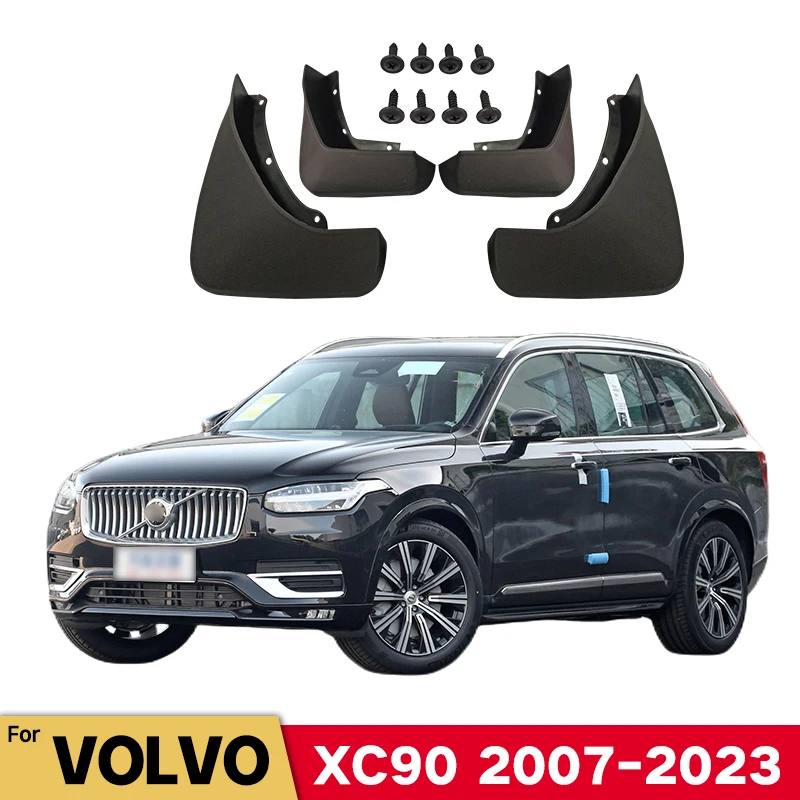 

MudFlaps For VOLVO XC90 2007-2023 2022 2021 2020 Mudguards Mud Flaps Splash Guards Front Rear Wheels Fender Car Accessories 4Pcs