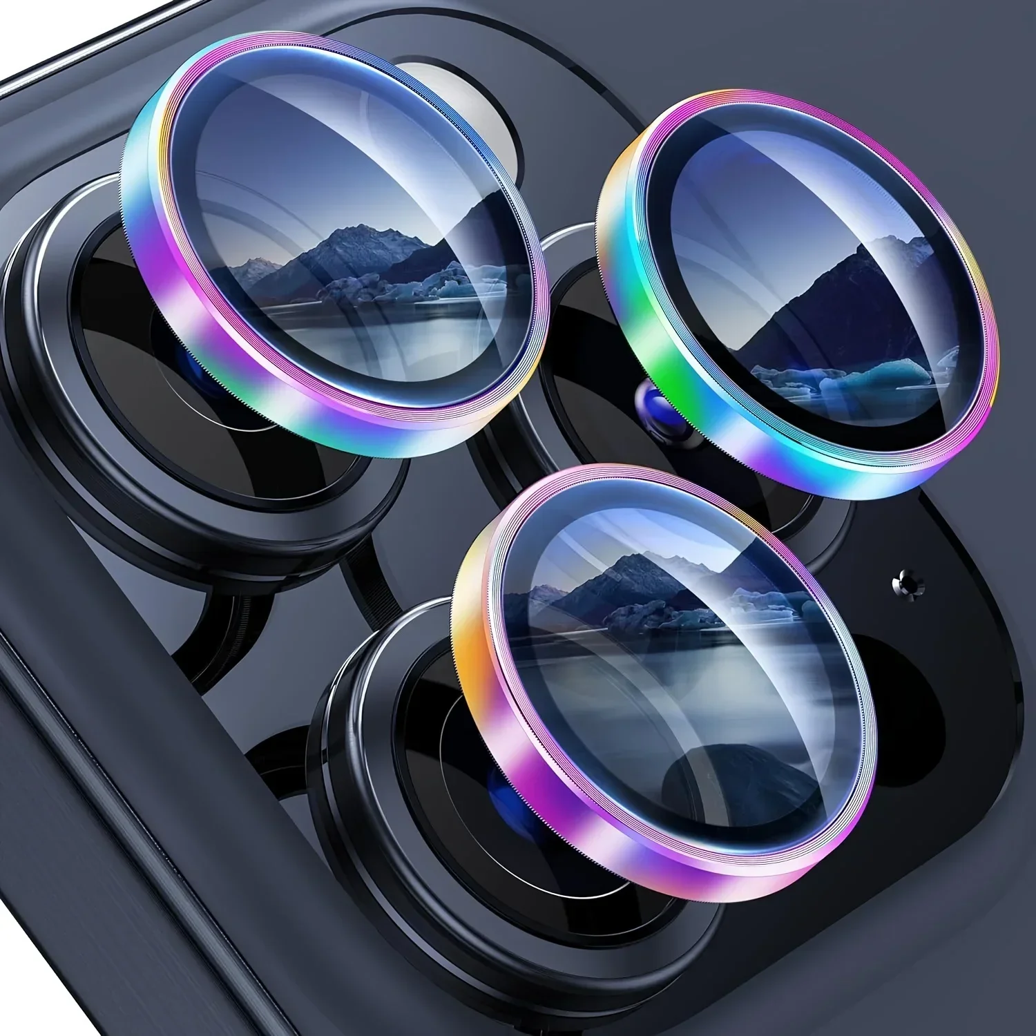2-3Pcs Camera Lens Protector For IPhone 15 Pro Max 14 Plus 13 12 11 Pro Max Camera Film Tempered Glass Multicolor Protective view 3