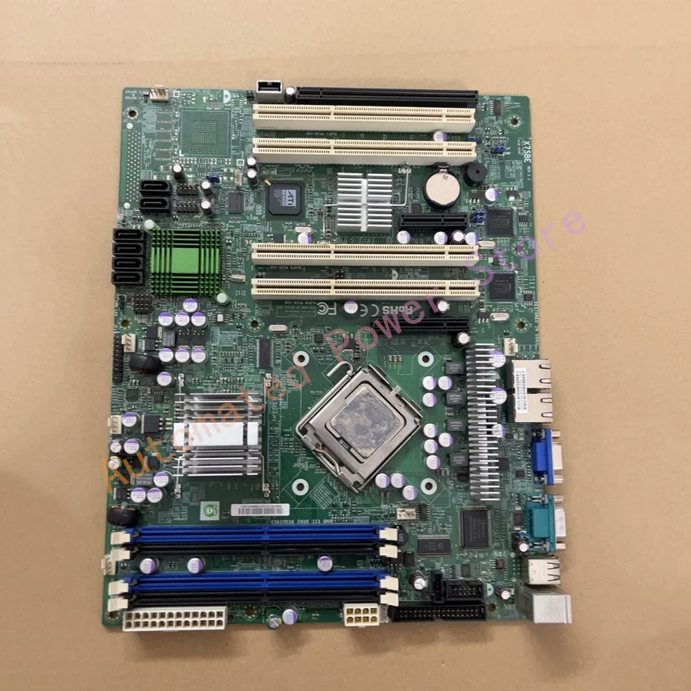 775 Pin Industrial Control Equipment Computer Motherboard X7SBE REV1.1 Dual Network Card Firewall Motherboard