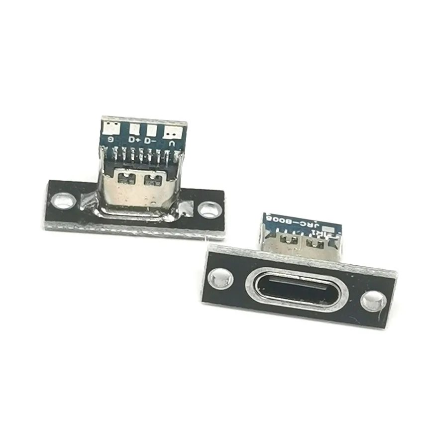 USB 3.1 Type C Female Double-sided Positive Negative Plug-in Test Board With PCB Board Type-c Connector Data Charging Port
