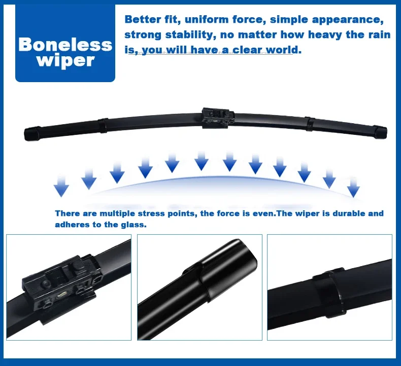 Car Wiper Blades for Mercedes Benz C180 C200 C250 C350 C400 C450 C63 S205 2014~2020 Front Windscreen Wipers Car Accessories 2019