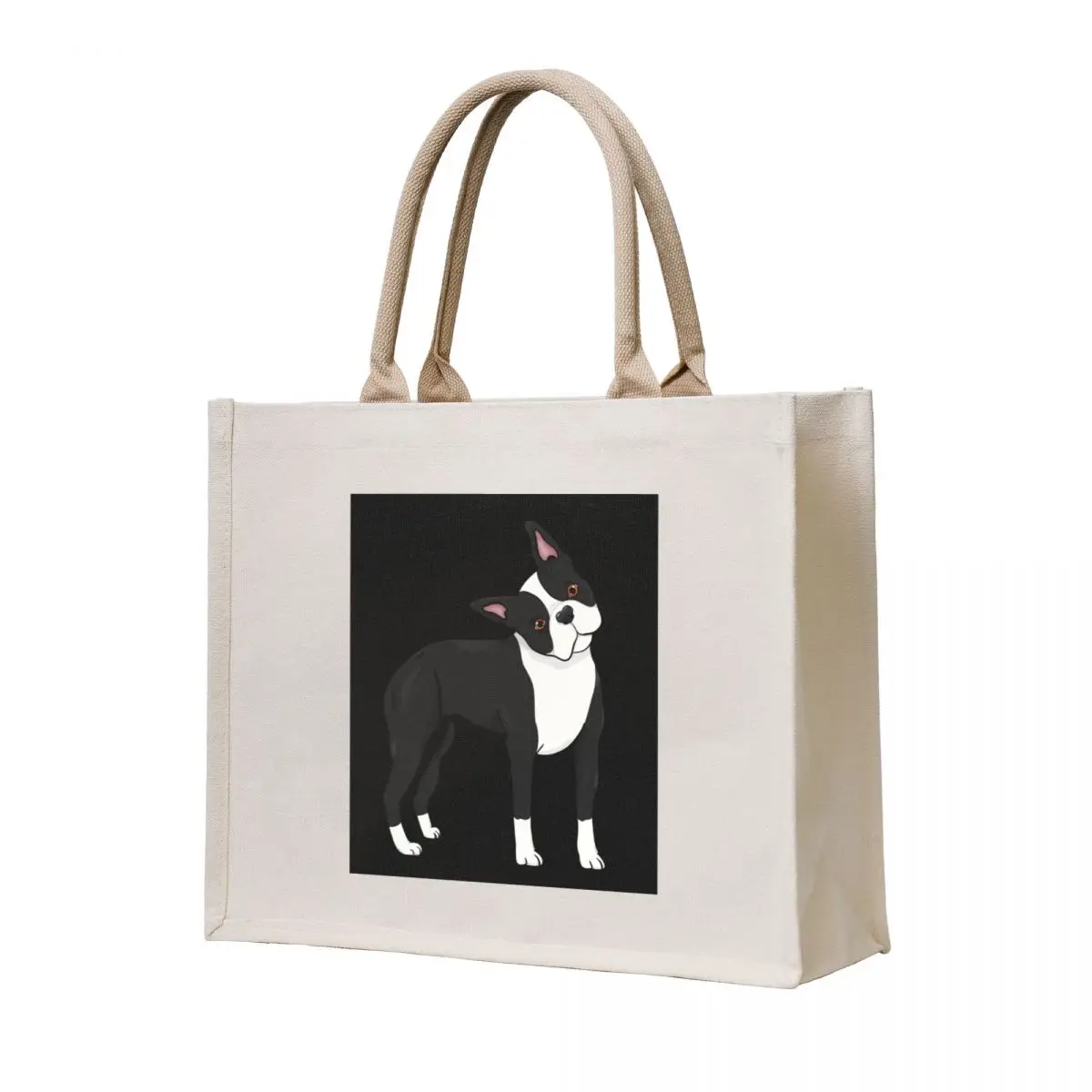 

Adorable Boston Terrier Tote Bag Cloth bags tote bag cute tote bag Shopper