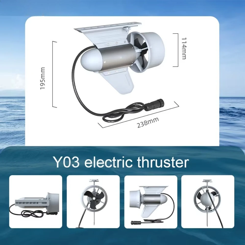 IFungoo Y03 Przenośny Elektryczny System Napędowy Morski z Wirnikiem 18,4 lb + Bateria B2