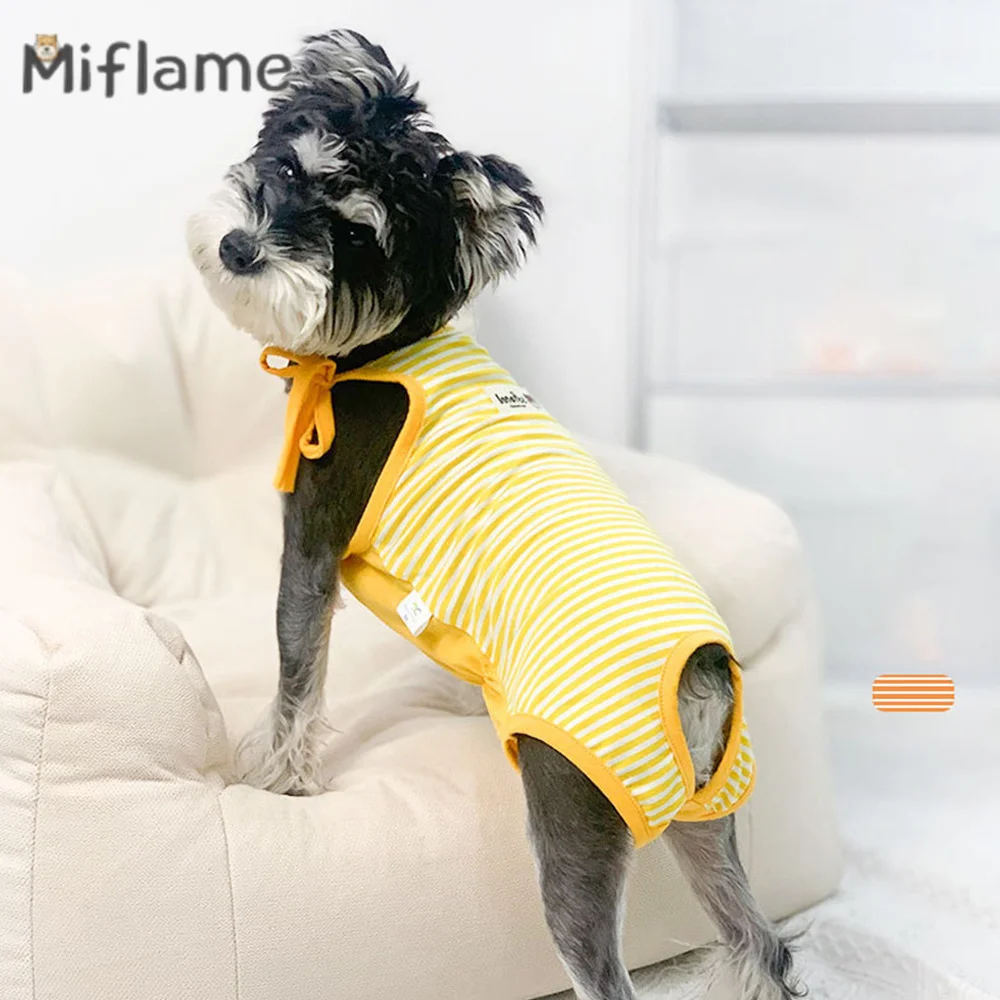 Miflame Small Dogs Physiological Pants Menstrual Pants Mother Dog Teddy Schnauzer Aunt Sanitary Napkin Pet Menstrual Pants