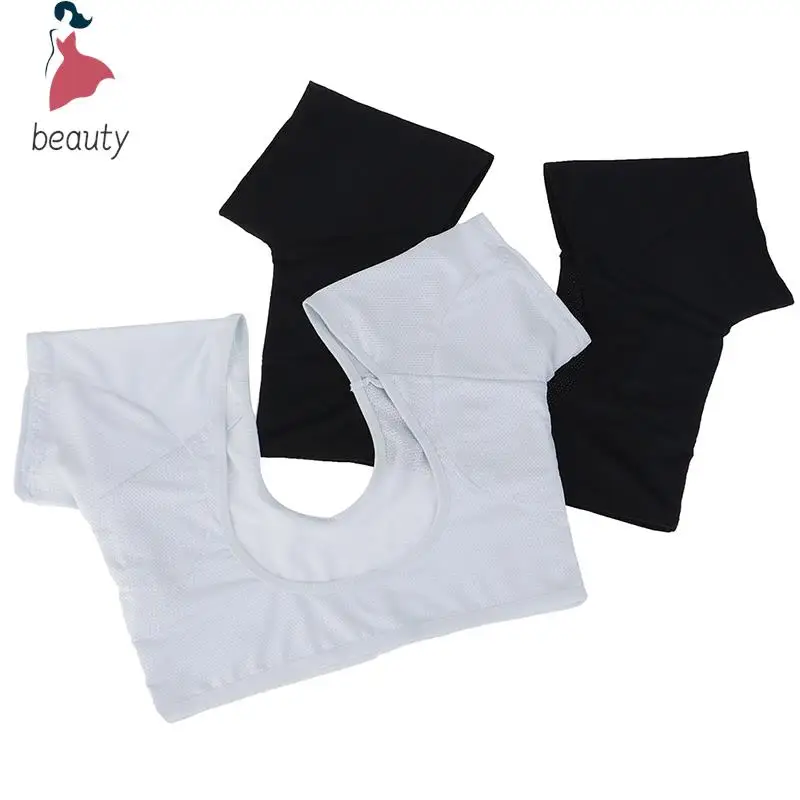 T-shirt Shape Sweat Pads Washable Underarm Armpit Sweat Pads Reusable Perfume Absorbing Guards Shield Desodorante for Women