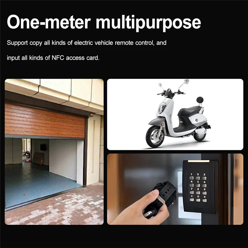 

Stylish-Smartwatch Wireless Auto Remote Control Duplicator 315Mhz 433 Mhz Key Duplicator For Electric Vehicle/Electric Gate